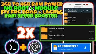 Speed Up Your Ram Speed No Root Using ' Brevent & Termux ' /How To Change Android Ram 2gb To 4gb