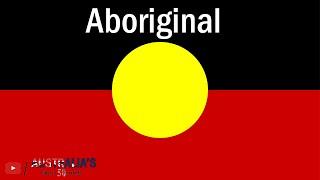 Aboriginal flag, an Australian national identity