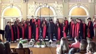 "M. Marulić" High School Mixed Choir - Kirales (E. Cossetto)