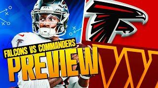 Jayden Daniels and Michael Penix Jr. in NFC Clash | Commanders vs. Falcons Week 17 NFL Preview | PFF