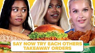 Say Now Try Each Others Takeaway Orders