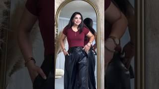 Faux Leather pants Ooty  #pov #fashion #grwm #latex #leather #love #ootd #ooty #shiny #style #fyp