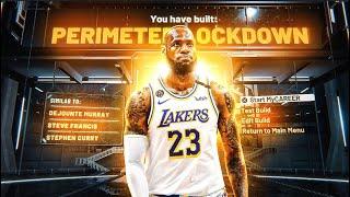 BEST “PERIMETER LOCKDOWN” BUILD IN NBA 2k20! SPEEDBOOSTING LOCKDOWN BUILD! Best build!