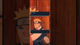 When Boruto meets young Naruto and sakura in the past ️ #anime #animedit #naruto #boruto #sakura