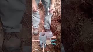 Thermo Welding Process welding Earthing Rod #kalivlog #Earting #chemicalearthing #thermo