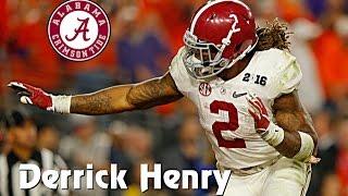 Derrick Henry || Alabama Career Highlights || 2013-2016