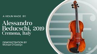 Alessandro Beducschi, Cremona 2019 Violin at Fiddlershop