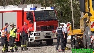 [E] - SCHWERES UNGLÜCK || Tödlicher Arbeitsunfall || Baustelle A81 [Schönbuchtunnel] bei Herrenberg