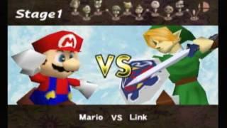 Super Smash Bros. Classic Mode (1P Game) [Mario]