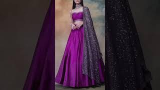 purple lehenga design's /purple lehenga look  #shorts #lehenga #fashion #trend #viral