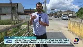 Infraestrutura em alerta: problemas na ponte do bairro Guanabara