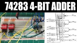 Tutorial | Building the 74283 74HC283 4 BIT ADDER