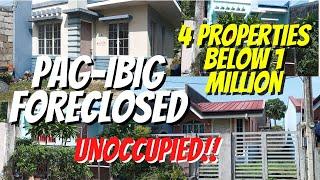 4 NA MURANG UNOCCUPPIED FORECLOSED PROPERTIES | BELOW 1 MILLION | CABUYAO LAGUNA