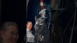 ‘GET OFF MY HORSE’S HEAD!’️ | Horse Guards, Royal guard, Kings Guard, Horse, London, 2024