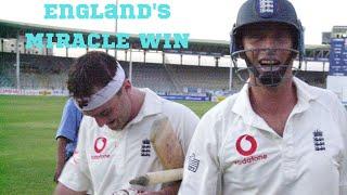 England's MIRACLE WIN in the Dark vs Pakistan @KARACHI 2000