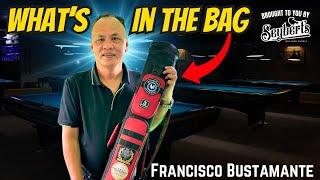 Pool Legend (Django) Bustamante Shows Us What Pool Cue He Uses!