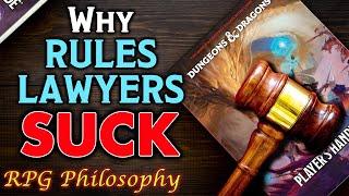 The Rules Lawyer - RPG Philosophy