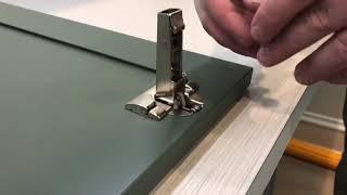 How to install Blum Hinge Restrictor clips.