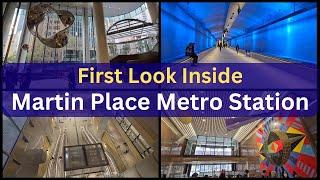First Look Inside Martin Place Metro Station - Sydney Metro City & Southwest Community Open Day