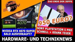 Sony Playstation 5 Pro offiziell - schnell und krank teuer | AMD Ryzen 7600X3D Ablöse für 7800X3D