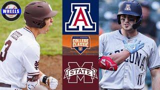 Arizona v #18 Mississippi State (Great!) | Astros Foundation College Classic | 2025 College Baseball