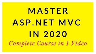 Master ASP.NET MVC | SQL Server | Entity Framework by developing Complete Projects in 8 Hours