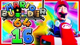 MARIO BUILDER 64 # 16 ️ Rainbow Road Remix & Bit Crusade 6(4) Cursed Chapel!