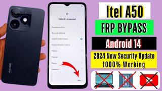 Itel A50 Frp Bypass Android 14 Without Pc | Itel A70 (A667LP) Google Account Bypass New Solution