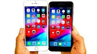 iPhone 6S Plus vs iPhone 8 Plus iOS 12 Speed Test!