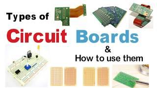 Circuit Board Types | How to use Circuit Boards | PCB Guide | Breadboards