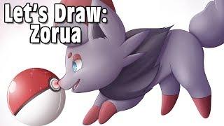 Let's Draw: Zorua