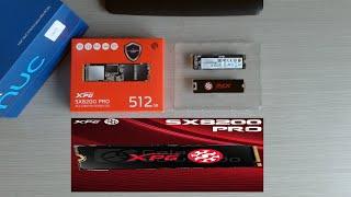 Unboxing SSD M.2 NVMe Adata XPG SX8200 PRO 512GB