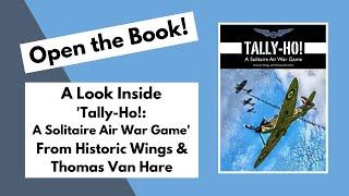 Open the Book! Historic Wings'' 'Tally-Ho!' Look Through and Overview.