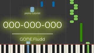 PIANO TUTORIAL | 000-000-000 - GONE.Fludd | (на пианино)