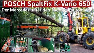 POSCH SpaltFix K-Vario 650 | Der Mercedes unter den Sägespaltautomaten