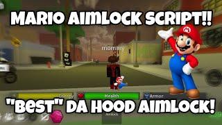 "New" Da hood Mobile Aimlock Script | Mario Aimlock script | Works Android & iOS | Tool Aimlock |