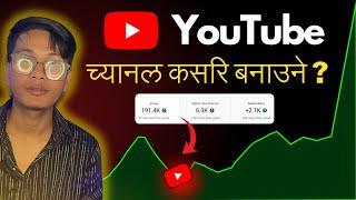 How To Create A Youtube Channel { 2024 } Youtube channel banaune tarika