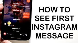 How To See First Instagram Message Without Scrolling! (2024)