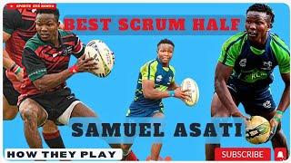 MEET KENYA'S FASTEST SCRUM HALF SAMUEL ASATI WHO SCOOPED TWO MOTM DURING RUGBY AFRICA CUP 