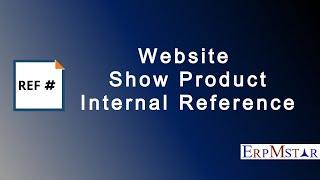 Website Show Product Internal Reference Odoo