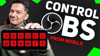 Control Your OBS Studio With Mobile from Anywhere [FREE] - Streamer.Bot