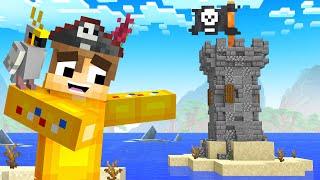 Building A PIRATE OUTPOST In Minecraft! (Squid Island)