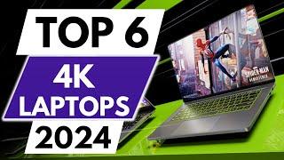 Top 6 Best 4K Laptops IN 2024