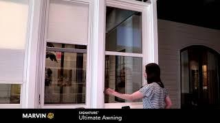 How to Use a Marvin Ultimate Awning Window