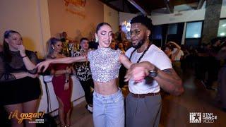 Terry SalsAlianza & Kelly Iordanidou ~ social dancing @ A Gozar Arachova Salsa Bachata Meeting 2024