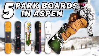 5 High Performance Park Boards for 2024 // Snowboard Magazine