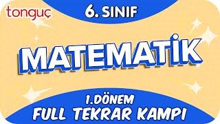 6. Sınıf Matematik 1. Dönem Full Tekrar  #2024