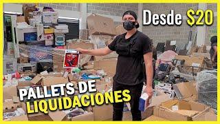 PALLETS de DEVOLUCIONES y LIQUIDACIONES como en USA - La NUEVA BODEGA de AMAZON DEVOLUCIONES