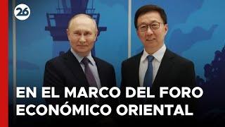 Putin se reunió con el vicepresidente de China