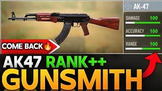 This Buff Was Needed In AK47 CALL OF DUTY MOBILE | BEST RANK AK 47 ZERO RECOIL FAST ADS GUNSMITH |